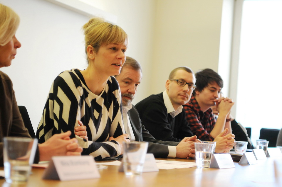 Pressegespräch mit Ministerin Kampmann über das Bündnis Bunter Rhein-Sieg-Kreis