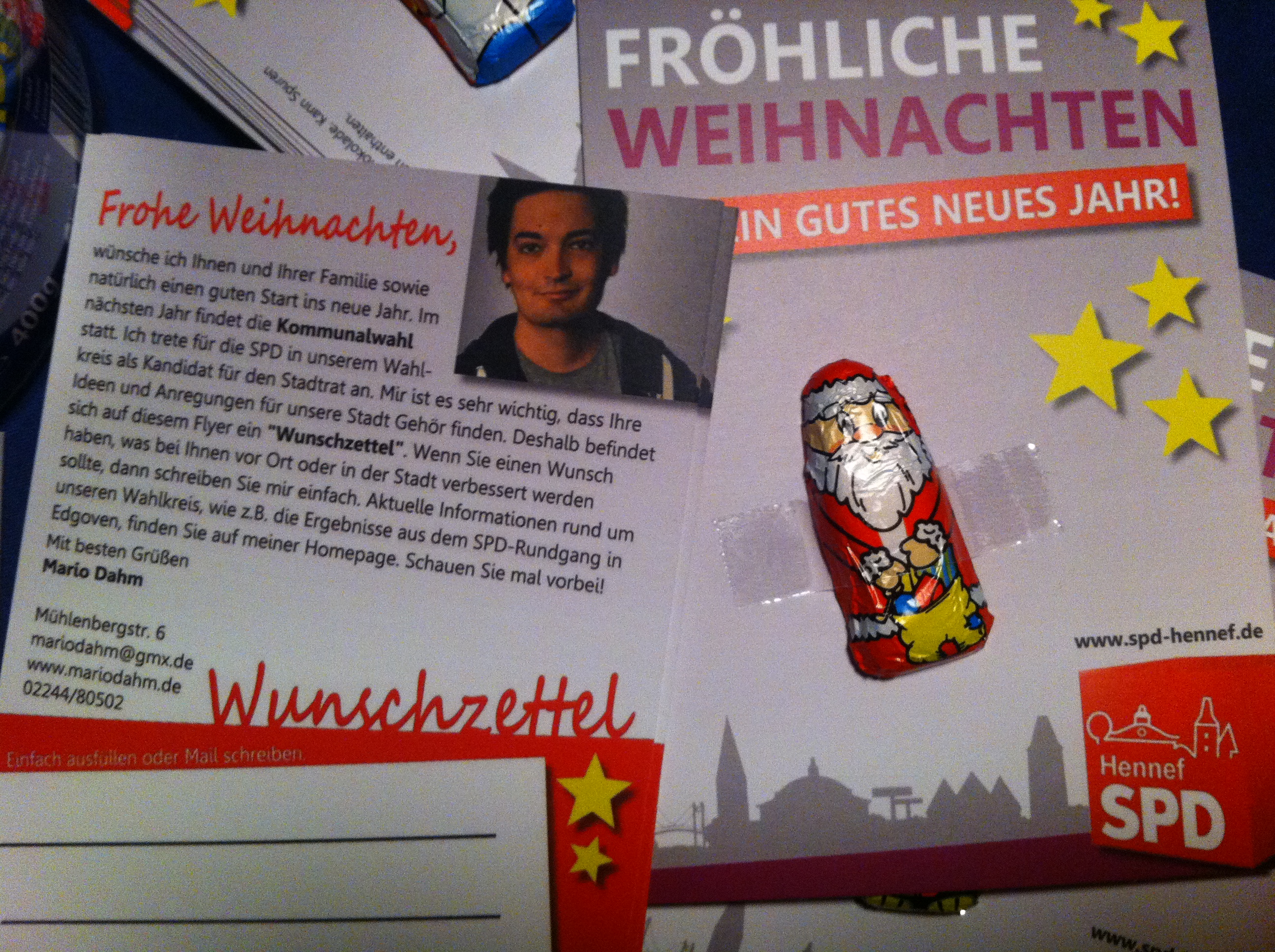 Mitmachen bei der Wunschzettel-Aktion: Ihr Wunsch für Hennef.