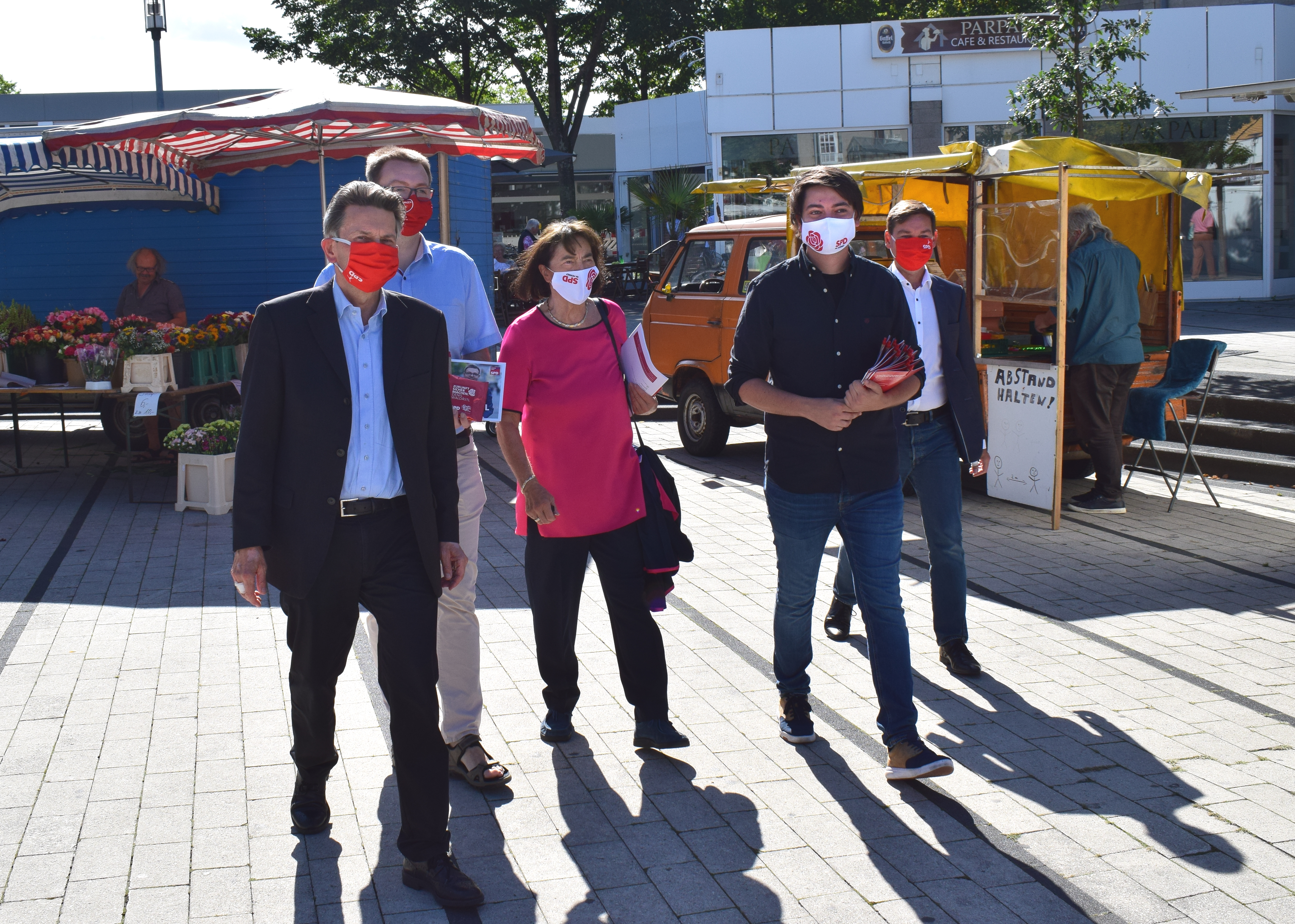 Prominente Unterstützung im Wahlkampf