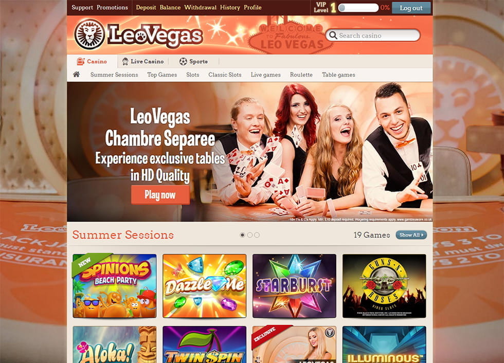 King Billy online casino